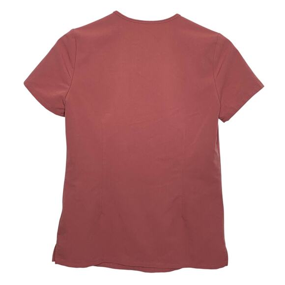 Figs women's Mauve 2072 Catarina One Pocket Short Sleeve Scrub Top SZ XXS - Picture 3 of 8
